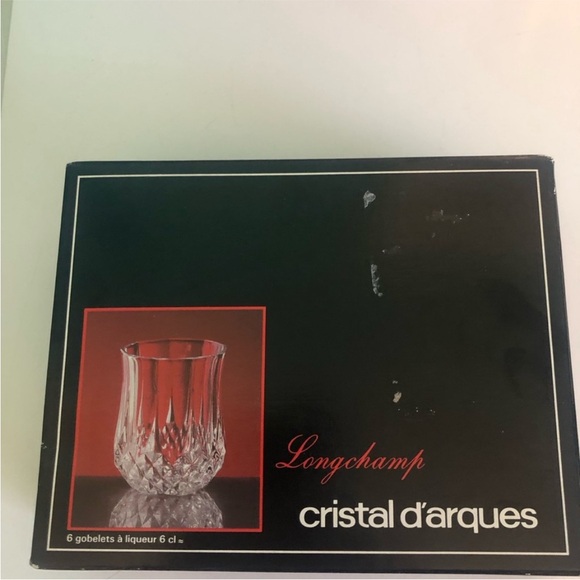 Longchamp one and a half ounce crystal glasses - Picture 5 of 8